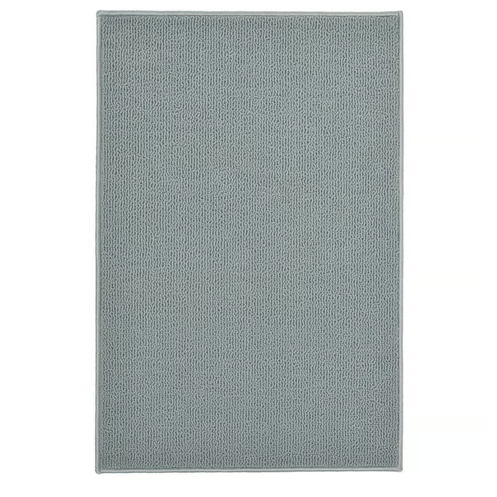 IKEA FINTSEN Bath Mat, Gray, 16"x24" (005.097.86) NEW